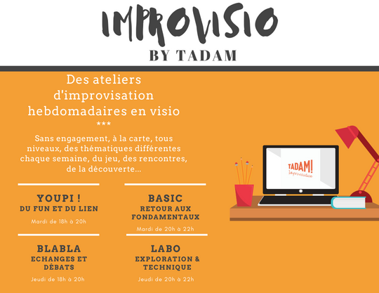 Les ateliers Improvisio de la semaine 7