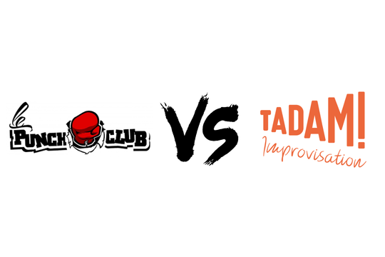 Tadam Impro va recevoir le Punch Club pour un spectacle d’improvisation haut en couleur