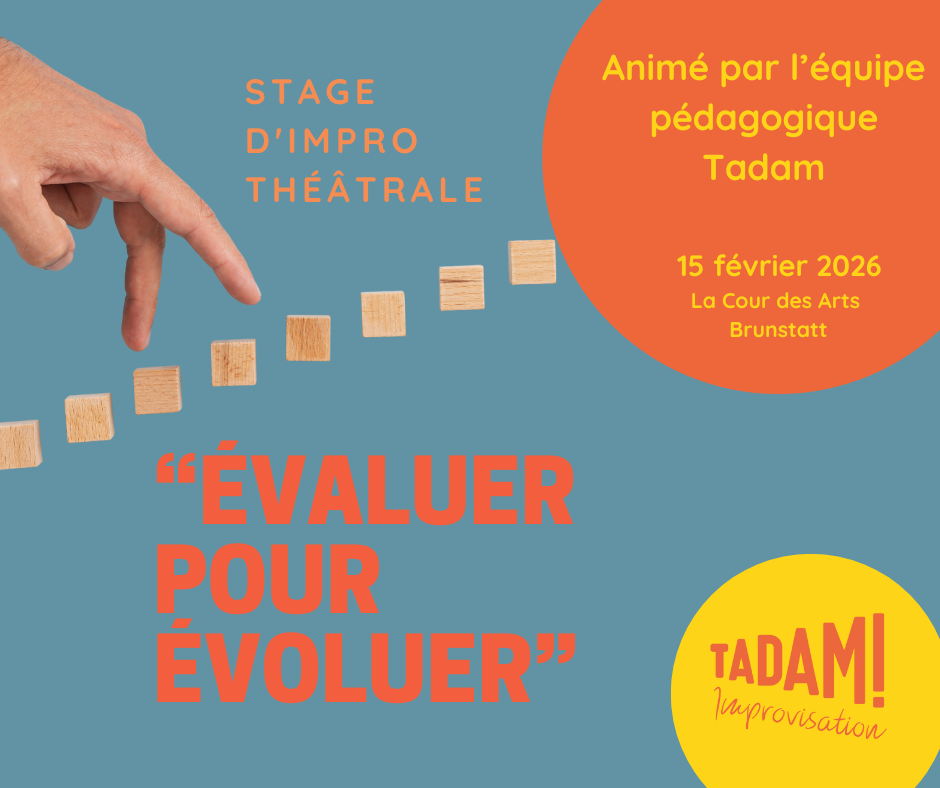 Stage d'impro - Evaluer pour évoluer - 15 février 2026
