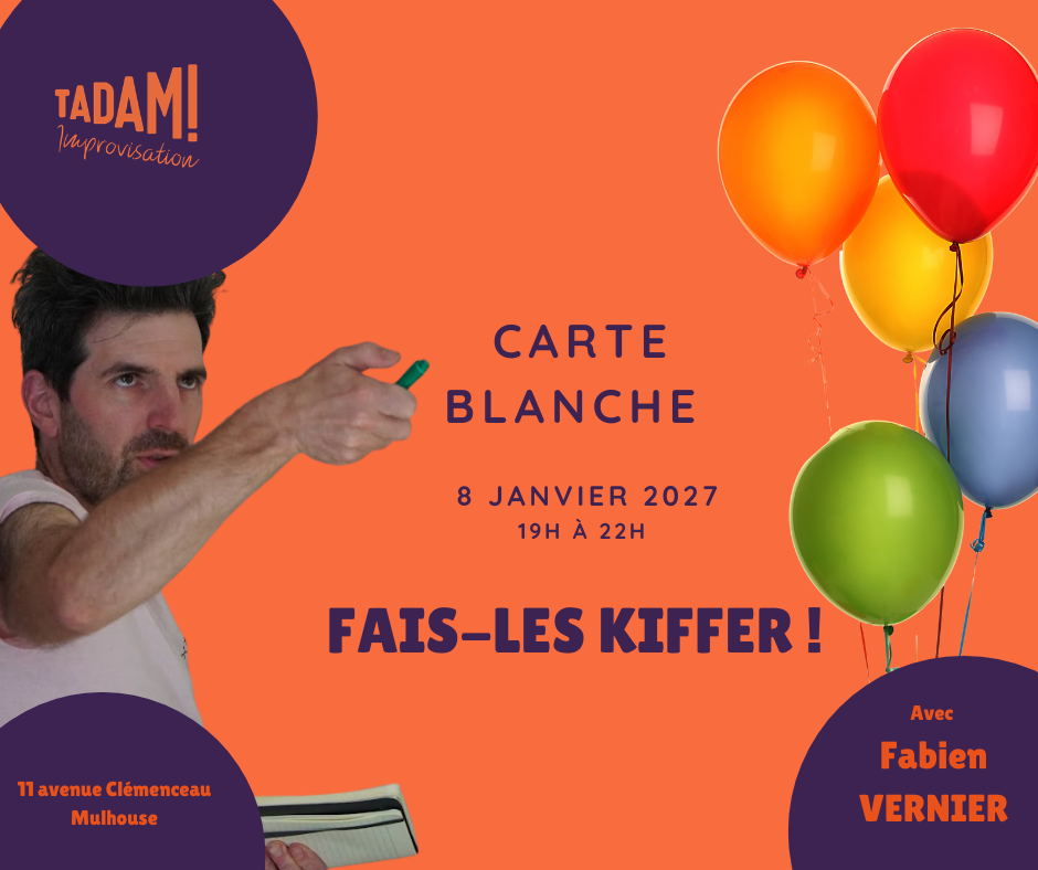 Carte Blanche - Fabien VERNIER - Fais les kiffer !