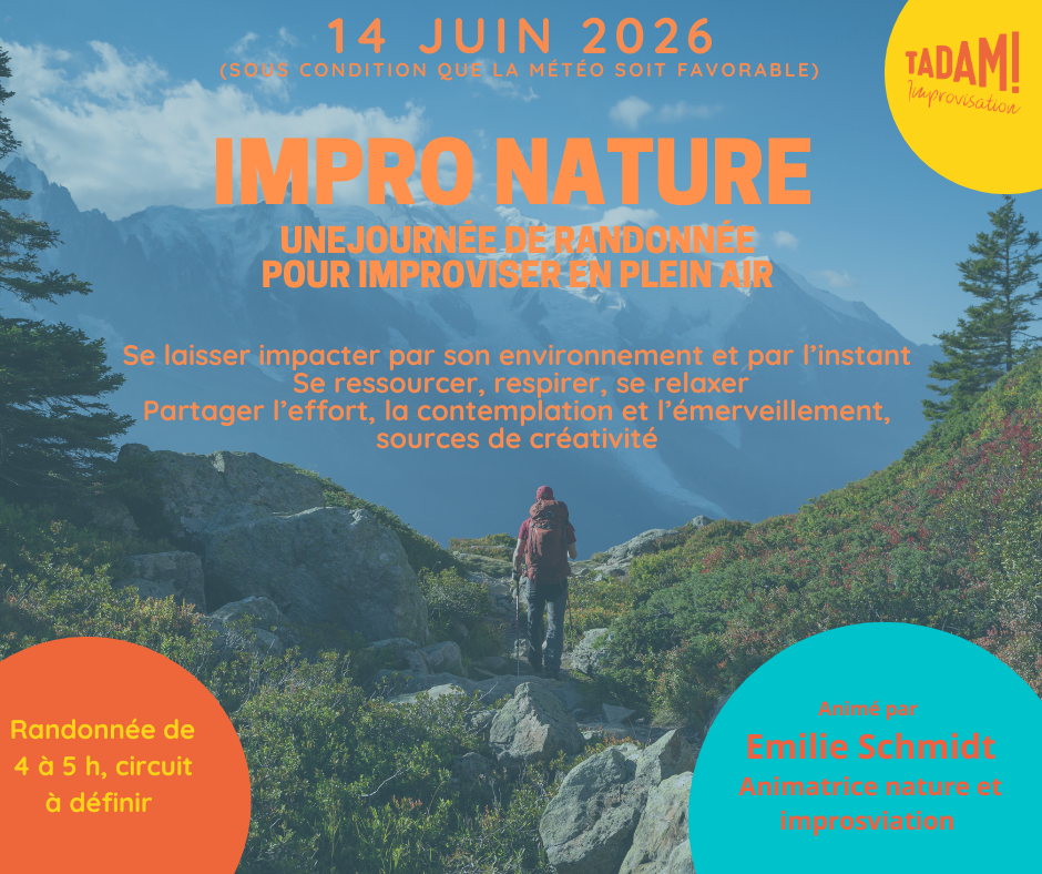 Stage d'impro "Nature et exploration" - 14 juin 2026