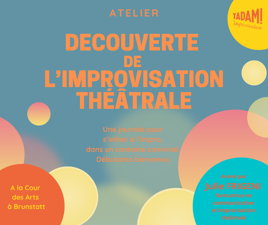 Stage d'impro "Découverte de l'improvisation théâtrale" - 16 mars 2024