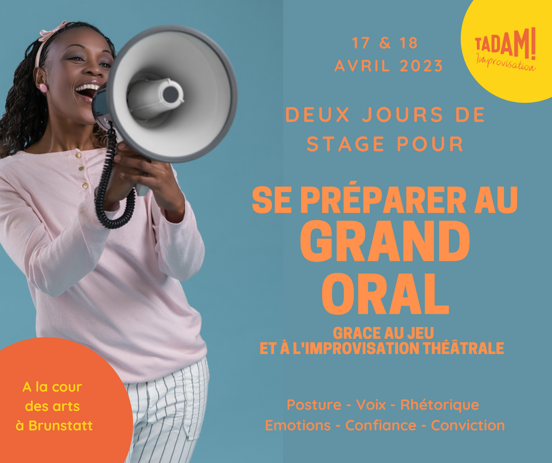 Stage de préparation au Grand Oral via l'improvisation théâtrale