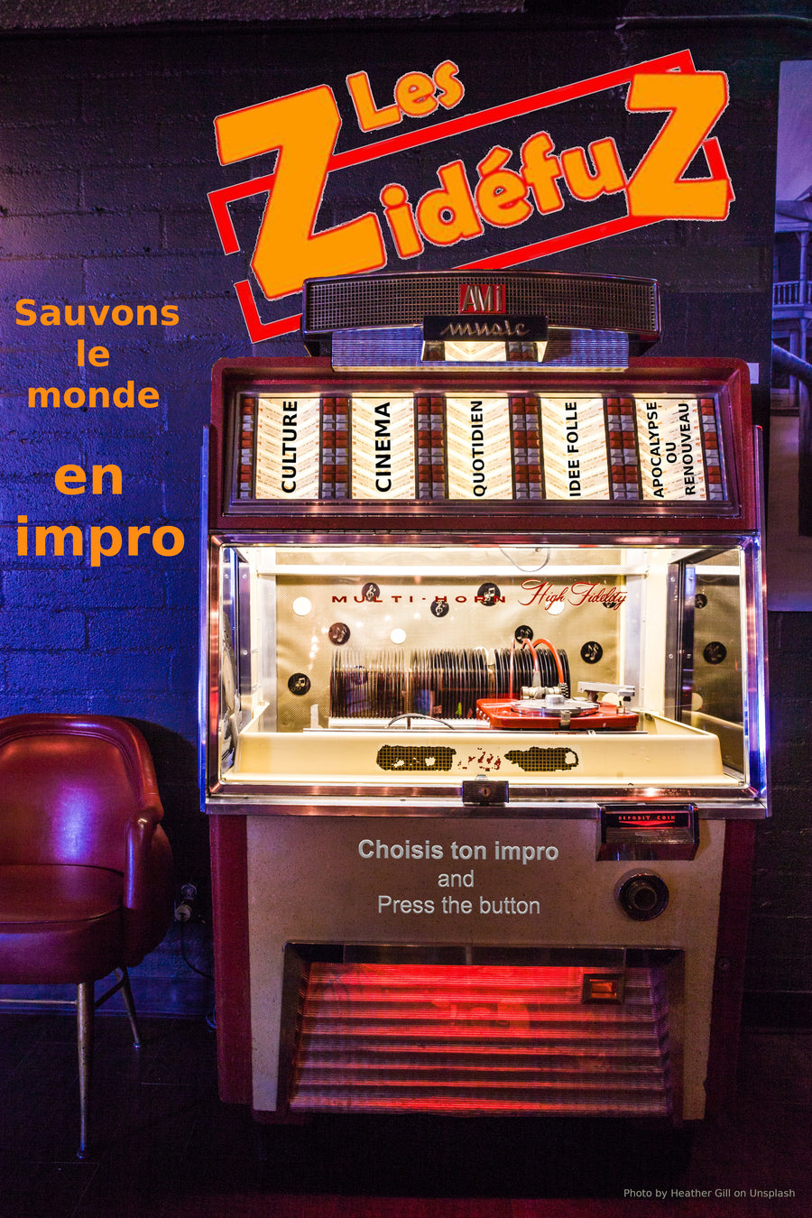 "Sauvons le monde" par les Zidéfuz - Improvisation théâtrale - De 50 minutes à 1h30 - Sur Colmar uniquement